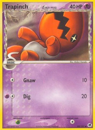 Trapinch - 068/101 (Delta Species) [Dragon Frontiers] Reverse Holofoil