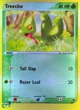 Treecko - 003 (e-League) - null/null [Nintendo Promos] Reverse Holofoil