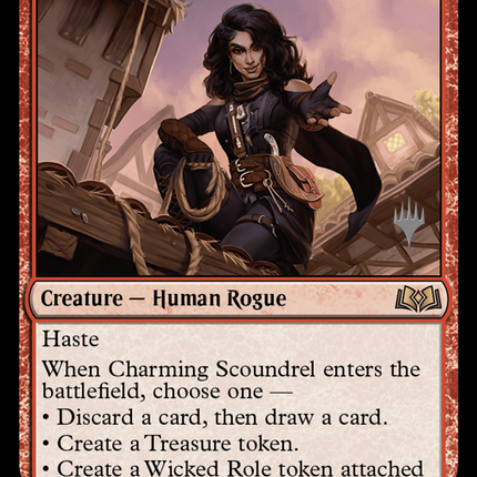 Charming Scoundrel [Wilds of Eldraine Promos]