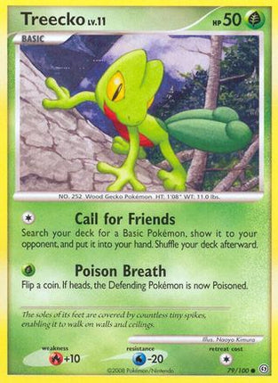 Treecko - 79/106 [Stormfront] Reverse Holofoil
