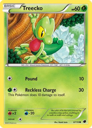 Treecko - 6/106 [Plasma Freeze] Reverse Holofoil