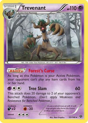 Trevenant - 55/106 [XY Base Set] Holofoil