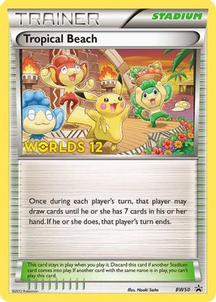 Tropical Beach - BW50 (Worlds 12) - null/null [Black and White Promos]