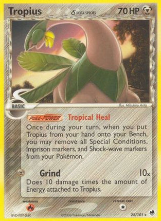 Tropius (Delta Species) - 23/106 [Dragon Frontiers]