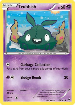 Trubbish - 48/101 [Noble Victories] Reverse Holofoil