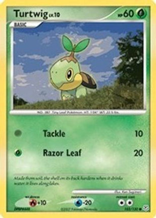 Turtwig - 103/130 [Diamond and Pearl] Reverse Holofoil