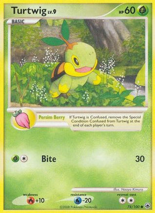 Turtwig (78) - 78/106 [Majestic Dawn] Reverse Holofoil