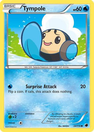 Tympole - 24/106 [Plasma Freeze] Reverse Holofoil