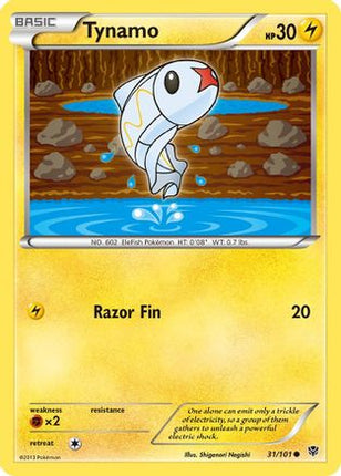 Tynamo - 31/106 [Plasma Blast] Reverse Holofoil