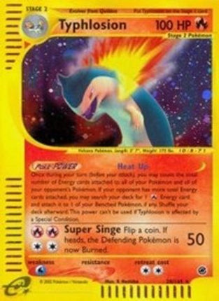 Typhlosion (28) - 28/165 [Expedition] Reverse Holofoil
