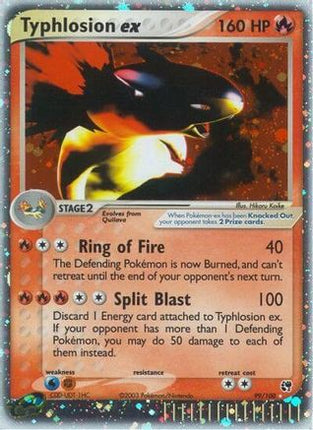 Typhlosion ex - 99/109 [Sandstorm] Holofoil