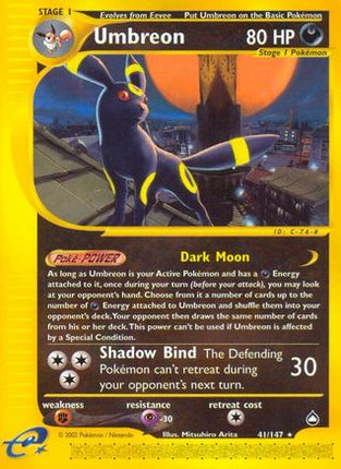 Umbreon - 41/147 [Aquapolis]