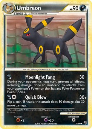 Umbreon - 10/106 [Undaunted] Reverse Holofoil