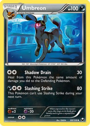 Umbreon (60) - 60/108 [Dark Explorers]