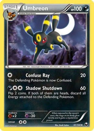 Umbreon (61) - 61/108 [Dark Explorers]