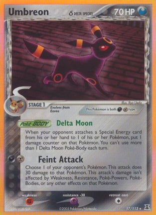 Umbreon (Delta Species) - 17/null [Delta Species] Reverse Holofoil