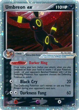 Umbreon ex - 112/115 [Unseen Forces] Holofoil