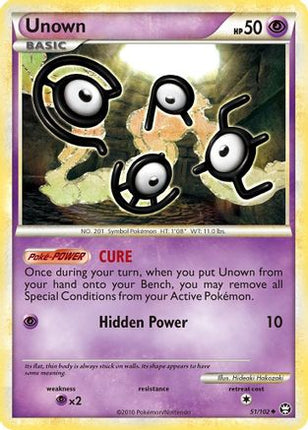 Unown - 51/106 [Triumphant]
