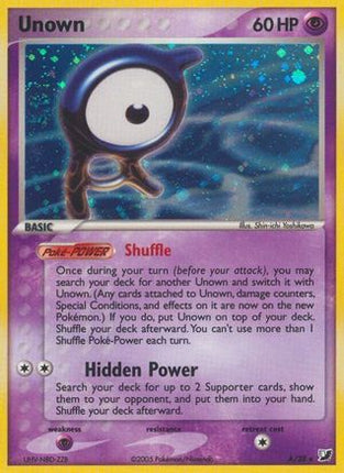 Unown (A) - A/115 [Unseen Forces] Holofoil