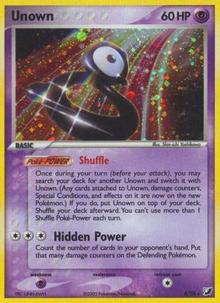 Unown (B) - B/115 [Unseen Forces] Holofoil