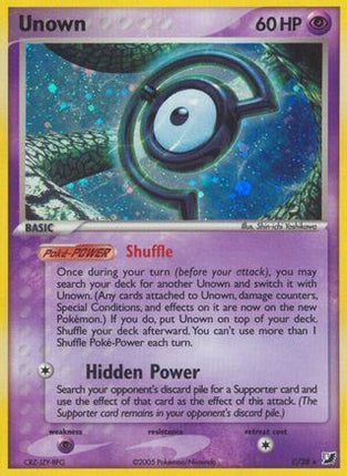 Unown (C) - C/115 [Unseen Forces] Holofoil