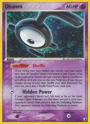 Unown (E) - E/115 [Unseen Forces] Holofoil