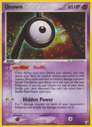 Unown (P) - P/115 [Unseen Forces] Holofoil