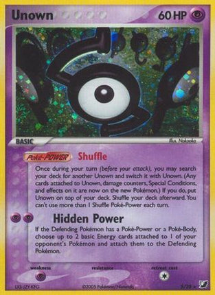 Unown (S) - S/115 [Unseen Forces] Holofoil