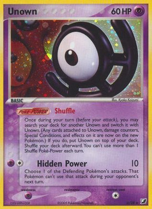 Unown (U) - U/115 [Unseen Forces] Holofoil