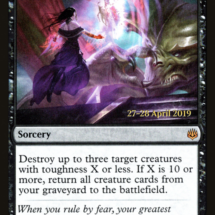 Finale of Eternity [War of the Spark Promos] Prerelease Foil