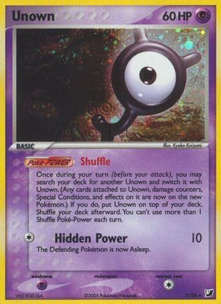 Unown (Y) - Y/115 [Unseen Forces] Holofoil