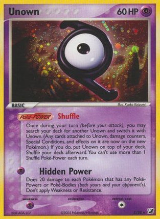 Unown (Z) - Z/115 [Unseen Forces] Holofoil