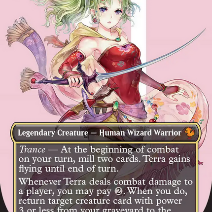 Terra, Herald of Hope (Borderless) [Commander: FINAL FANTASY]