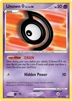 Unown [D] - 68/130 [Diamond and Pearl]