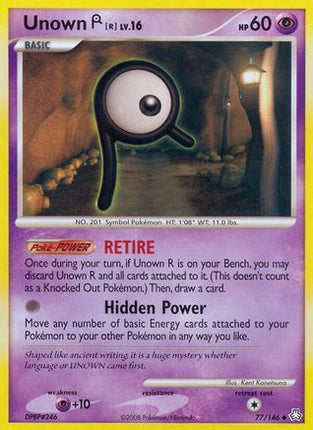 Unown (R) - 77/106 [Legends Awakened]