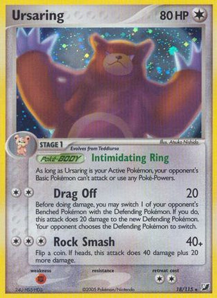 Ursaring - 18/115 [Unseen Forces] Reverse Holofoil
