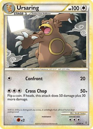 Ursaring - 27/106 [Unleashed] Reverse Holofoil