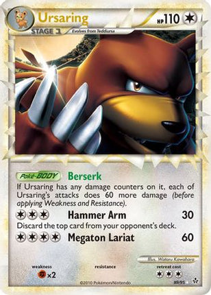 Ursaring (Prime) - 89/106 [Unleashed] Holofoil