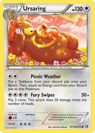 Ursaring - RC16/106 [Legendary Treasures: Radiant Collection] Holofoil
