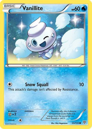 Vanillite - 35/108 [Plasma Storm] Reverse Holofoil