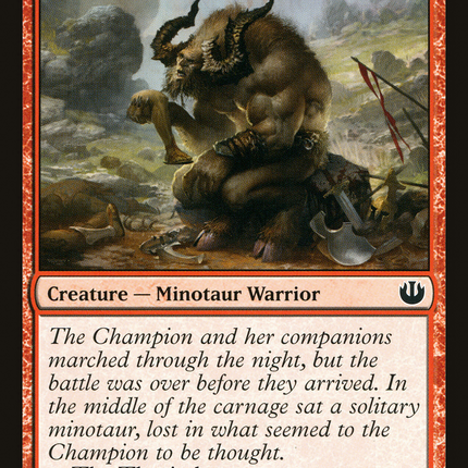 Pensive Minotaur [Journey into Nyx]