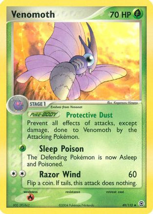 Venomoth - 49/112 [FireRed & LeafGreen]