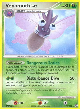 Venomoth - 73/132 [Secret Wonders] Reverse Holofoil
