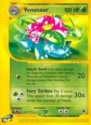 Venusaur (67) - 67/165 [Expedition] Reverse Holofoil