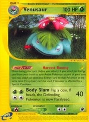 Venusaur (68) - 68/165 [Expedition] Reverse Holofoil