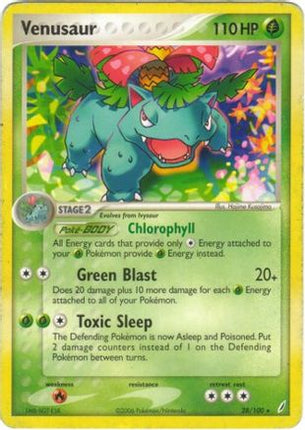 Venusaur - 28/100 [Crystal Guardians]