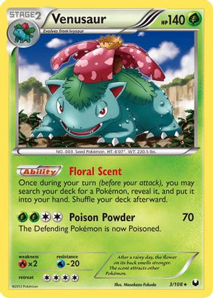 Venusaur - 3/108 [Dark Explorers] Holofoil