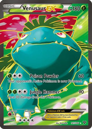 Venusaur EX (141 Full Art) - 141/106 [XY Base Set] Holofoil