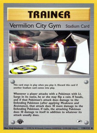 Vermilion City Gym - 120/132 [Gym Heroes] Unlimited