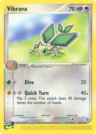 Vibrava - 47/97 [Dragon] Reverse Holofoil